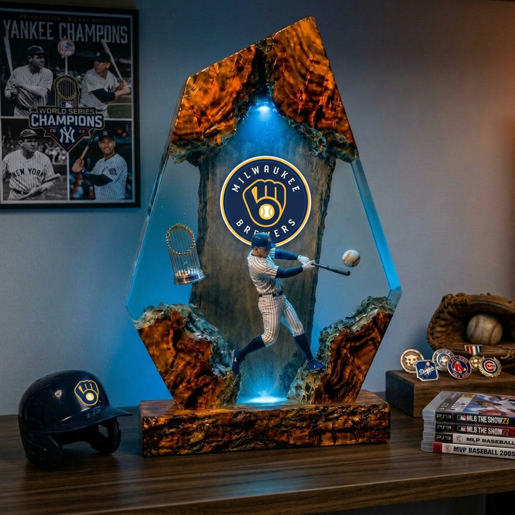 MLB「光る！MLBライトアップピンバッチボード」 PRE - ORDER] Ryan Lamps - MLB